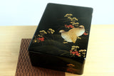 Raden Lacquer Letter Box - Japanese Quail (23.8x33x11cm)