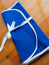 Knife case - Roll-up type (Blue)