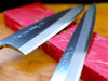 2 Knife set: Jikko "Ginsan" Silver-3 Steel Yanagiba Sashimi & Deba Fish Filleting Knife