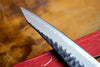 Sakai Jikko "Joker" Kurouchi Wa-Petty Knife Blue Super Steel with Hammered Finish (13.5cm)