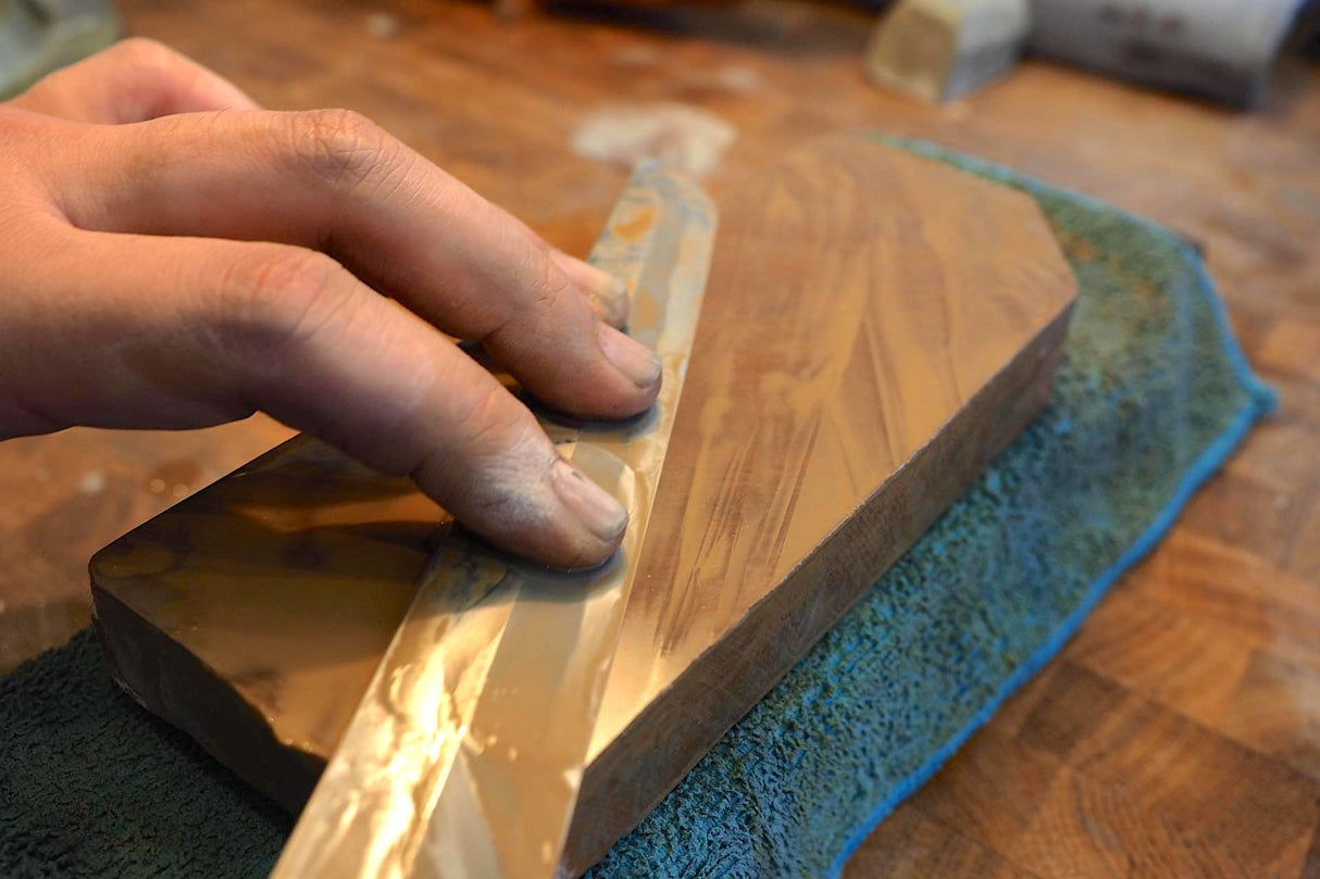Jnat (Japanese Natural Whetstone) - Shohonyama Awasedo Shobu H