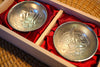 Nousaku - Celebration Sake Cup Set (Silver)