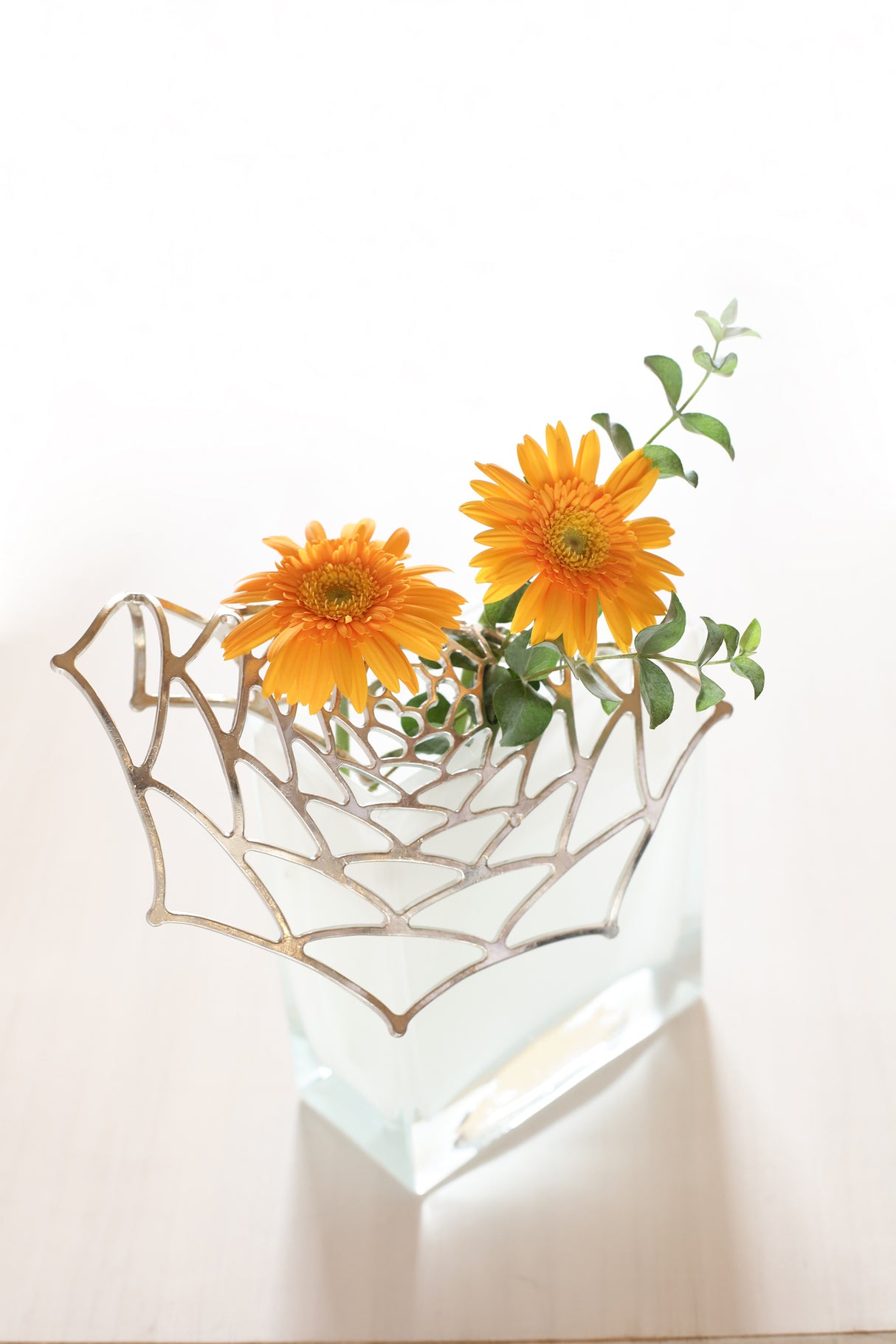 Nousaku - KAGO Bendable Tin Basket - Dahlia L