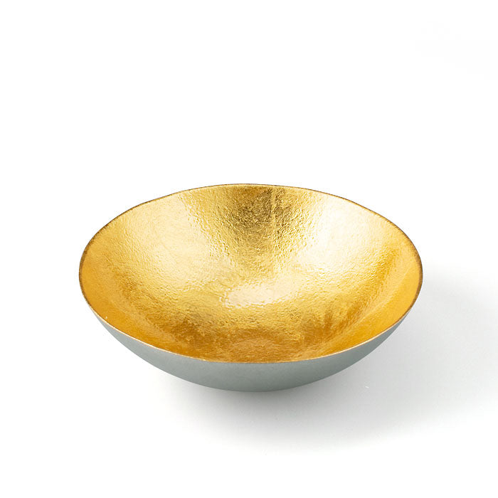 Nousaku - Tin Bowl with Gold Inner- XL (16.3 x16.3 x5.3cm)