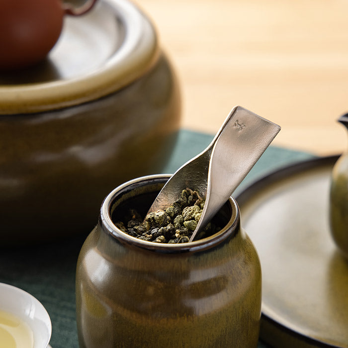 Nousaku - Tin Tea Leaf Spoon