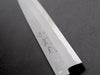 Sakai Jikko Sashimi (Yanagiba) Knife-Blue-1 Steel Damascus with Ebony Handle (27cm)