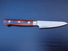 Sakai Jikko Paring Knife-Damascus with hammered finish (8cm)-4