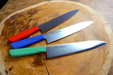 Seki Kanetsugu - Colour Select Gyuto Chef's Knife 21cm (Red, Blue or Green handle)
